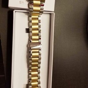 Michael Kors Gold and Silver Watch Band